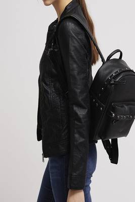 women's black lambskin leather biker jacket classic moto zip style exclusive exclusive 2