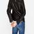 Womens genuine lambskin black leather motorcycle slim fit ladies biker jacket-c272