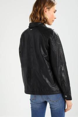 women's black lambskin leather biker jacket classic moto zip style exclusive stylish 2