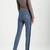 Women’s genuine lambskin grey leather biker jacket slim fit designer motorcycle-cl-w278