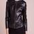 Women black 100% lambskin leather jacket biker motorcycle napa leather jacket-cl-w282
