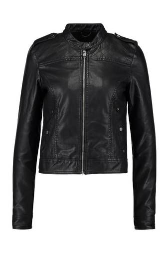 Women black 100% lambskin black leather jacket biker motorcycle napa leather jacket-cl-w285