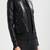 Women black 100% lambskin black leather jacket biker motorcycle napa leather jacket-cl-w285