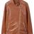 Women brown 100% lambskin leather jacket biker motorcycle napa leather jacket-cl-w288