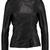 Women black 100% lambskin black leather jacket biker motorcycle napa leather jacket-cl-w291