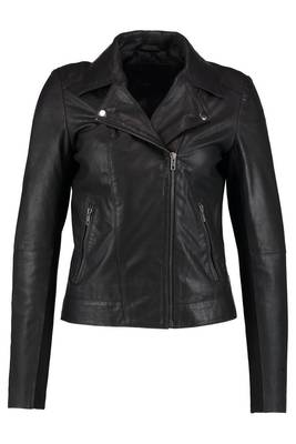 women's black napa leather biker jacket classic moto zip style exclusive ultimate 1