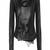 Women black 100% lambskin black leather jacket biker motorcycle napa leather jacket-294