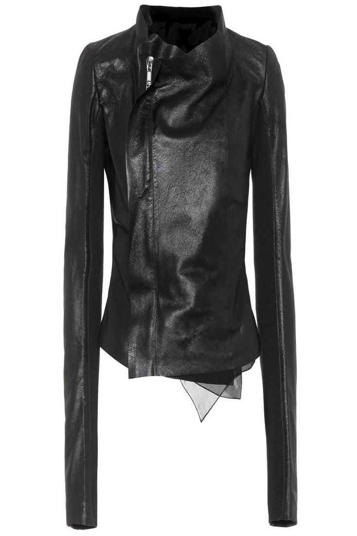 Women black 100% lambskin black leather jacket biker motorcycle napa leather jacket-294