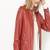 Women orange 100% lambskin leather jacket biker motorcycle napa leather jacket-297