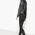 Women’s genuine lambskin black leather biker jacket slim fit designer motorcycle-c310