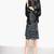 Women’s genuine lambskin black leather biker jacket slim fit designer motorcycle-c312