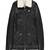 Women’s genuine lambskin black leather biker jacket slim fit designer motorcycle-c312