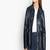 Women’s genuine lambskin blue leather biker jacket slim fit designer motorcycle-c315