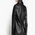 Women’s genuine lambskin black leather biker jacket slim fit designer motorcycle-c319