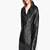Women’s genuine lambskin black leather biker jacket slim fit designer motorcycle-c319
