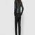 Women’s genuine lambskin black leather biker jacket slim fit designer motorcycle-c321