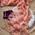 Peach Color Embroidery Sequence Cutdana work silk blend Saree