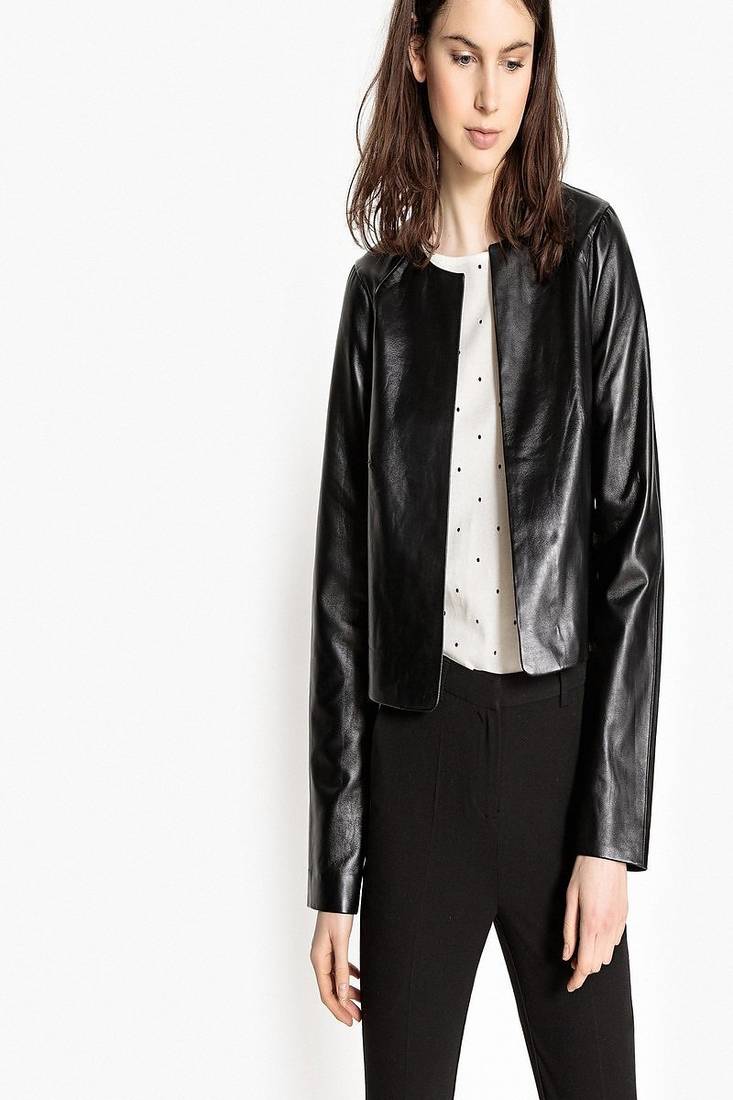 Womens genuine lambskin leather motorcycle slim fit designer ladies biker jacket-cl-w329