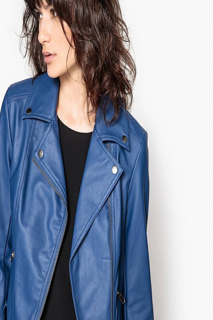 Womens genuine lambskin leather motorcycle slim fit designer ladies biker jacket-cl-w331