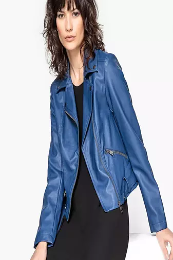 women's genuine lambskin leather biker jacket classic moto zip style exclusive advanced