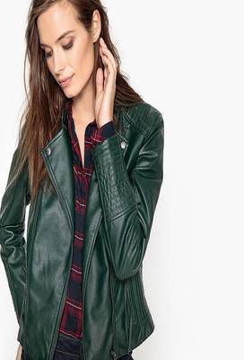 women's genuine lambskin leather biker jacket classic moto zip style exclusive featured 3