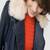 Womens genuine lambskin leather motorcycle slim fit designer ladies biker jacket-c134