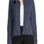 Womens genuine lambskin blue leather motorcycle slim fit designer ladies biker jacket-c338