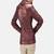 Womens genuine lambskin brown leather motorcycle slim fit designer ladies biker jacket-ccl-w339
