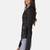 Womens genuine lambskin black leather motorcycle slim fit designer ladies biker jacket-cl-w345