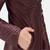 Womens genuine lambskin burgundy leather motorcycle slim fit designer ladies biker jacket-c347
