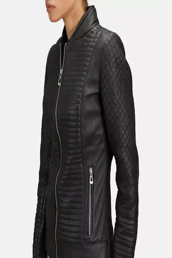 women's black lambskin leather biker jacket classic moto zip style exclusive high quality