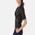 Womens genuine lambskin black leather motorcycle slim fit designer ladies biker jacket-cl-w351