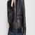 Womens genuine lambskin black leather motorcycle slim fit designer ladies biker jacket-cl-w352