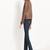 Womens genuine lambskin black leather motorcycle slim fit designer ladies biker jacket-cl-w353