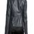 Lwomens genuine lambskin black leather motorcycle slim fit designer ladies biker jacket-cl-w357