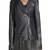 Womens genuine lambskin blue  leather motorcycle slim fit designer ladies biker jacket-cl-w358