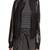 Womens genuine lambskin black leather motorcycle slim fit designer ladies biker jacket-cl-w359