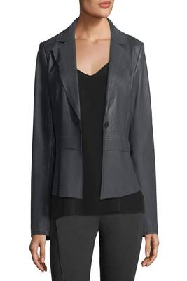 women's black lambskin leather biker jacket classic moto zip style modern premium 1