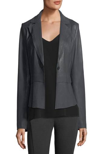Womens genuine lambskin black leather motorcycle slim fit designer ladies biker jacket-cl-w360