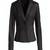 Womens genuine lambskin black leather motorcycle slim fit designer ladies biker jacket-cl-w360