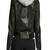 Womens genuine lambskin black leather motorcycle slim fit designer ladies biker jacket-cl-w361