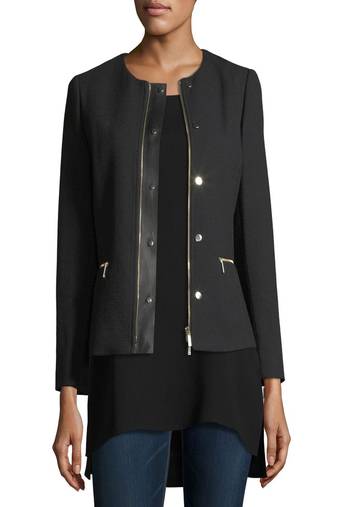 Womens genuine lambskin black leather motorcycle slim fit designer ladies biker jacket-cl-w362