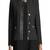Womens genuine lambskin black leather motorcycle slim fit designer ladies biker jacket-cl-w362
