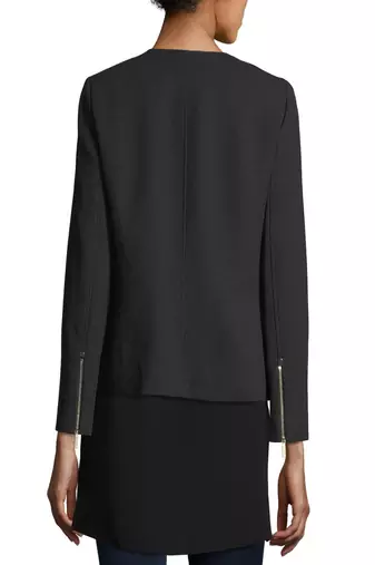 women's black lambskin leather biker jacket classic moto zip style modern modern