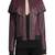 Womens genuine lambskin maroon leather motorcycle slim fit designer ladies biker jacket-cl-w363