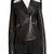Womens genuine lambskin black leather motorcycle slim fit designer ladies biker jacket-cl-w365