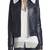 Womens genuine lambskin black leather motorcycle slim fit designer ladies biker jacket-cl-w386