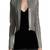 Womens genuine lambskin grey leather motorcycle slim fit designer ladies biker jacket-cl-w388