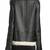 Womens genuine lambskin black leather motorcycle slim fit designer ladies biker jacket-cl-w389