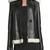 Womens genuine lambskin black leather motorcycle slim fit designer ladies biker jacket-cl-w389